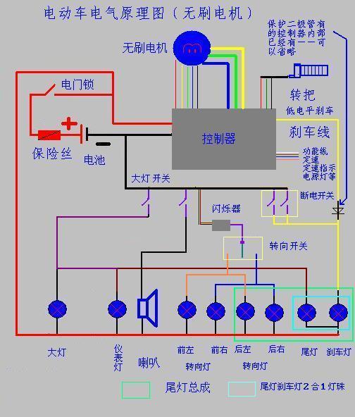 航模灯控原理图